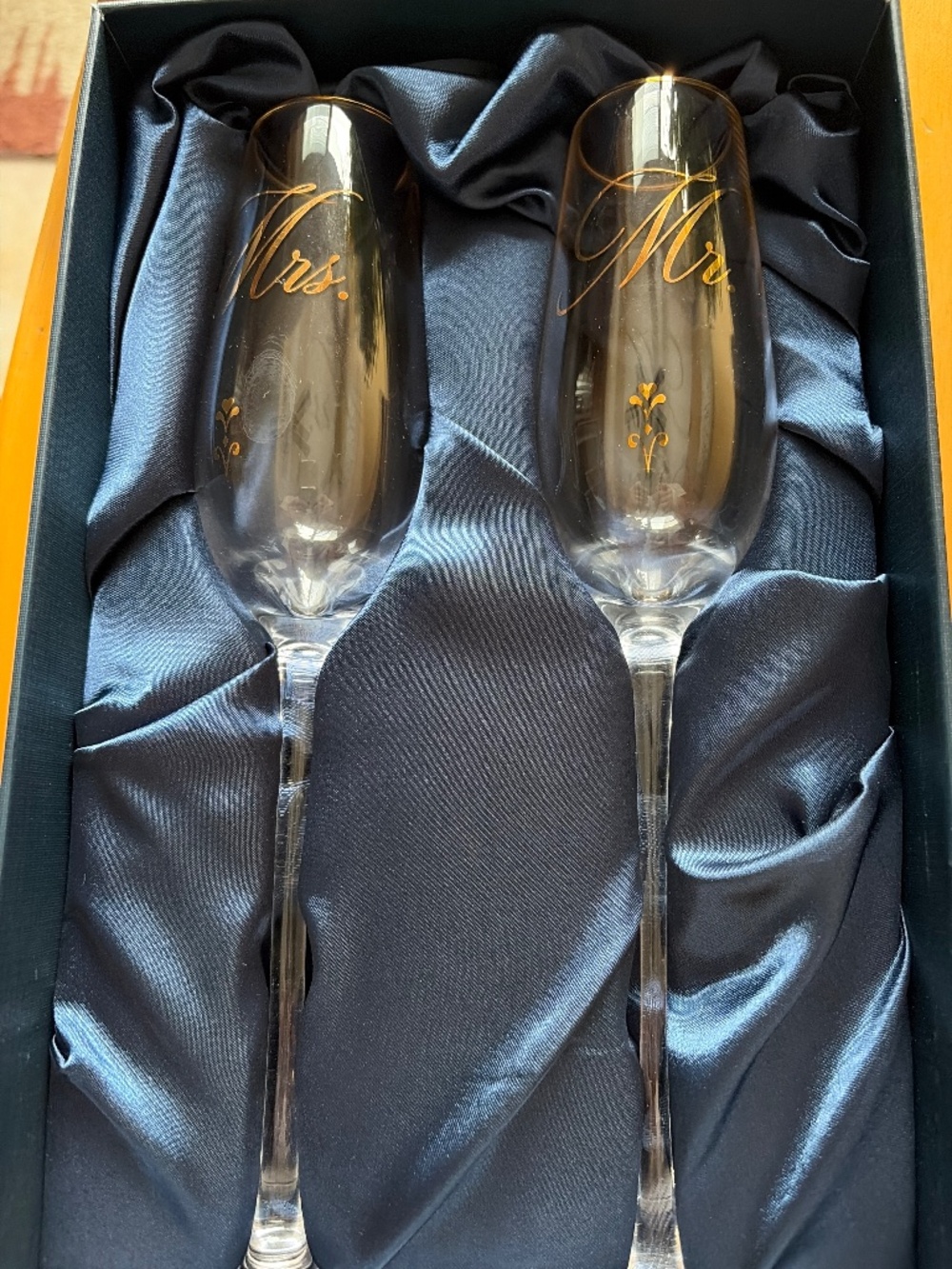 Champagne glasses